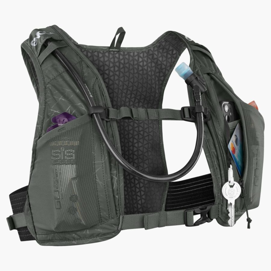 Mochila EVOC Hydro Pro 1.5 + bolsa de hidratacion 1.5L Dark Olive