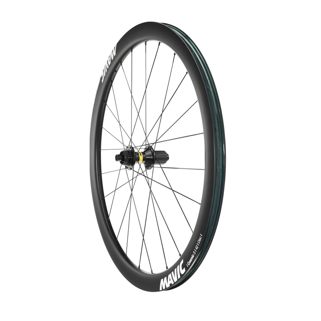Rueda Armada MAVIC COSMIC S 42 Delantero/Trasero Carbon Disco CL700 12x100-142 HG-R