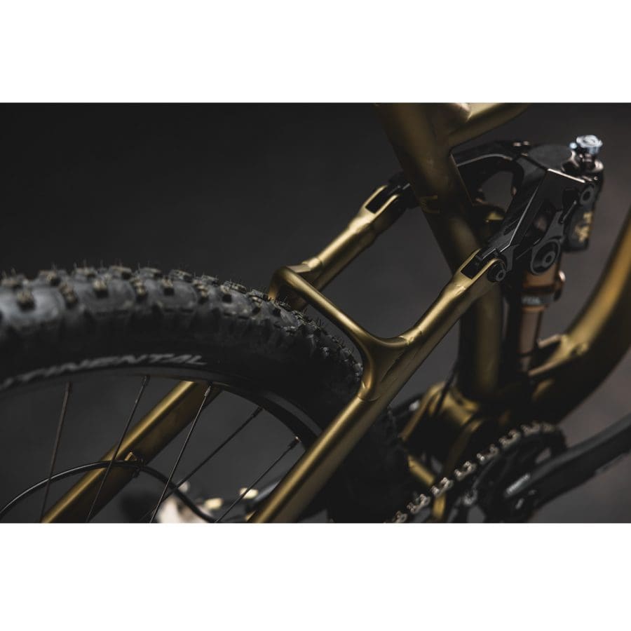 Bicicleta Lee Cougan Quest Enduro Gold M – SRAM SX – Microtech