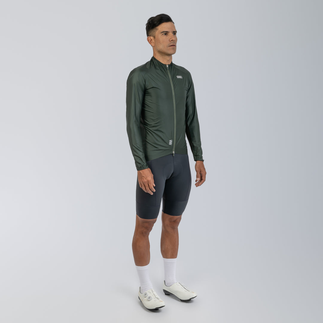 Chaqueta Rompevientos Bike Performance Hombre (SAIL DARK FOREST 2.4)